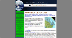 Desktop Screenshot of nocodexgenocide.com